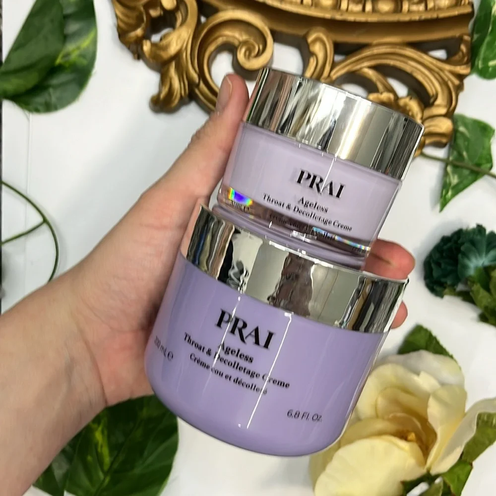 NEW Prai Agless Throat and Décolletage Crème Bundle